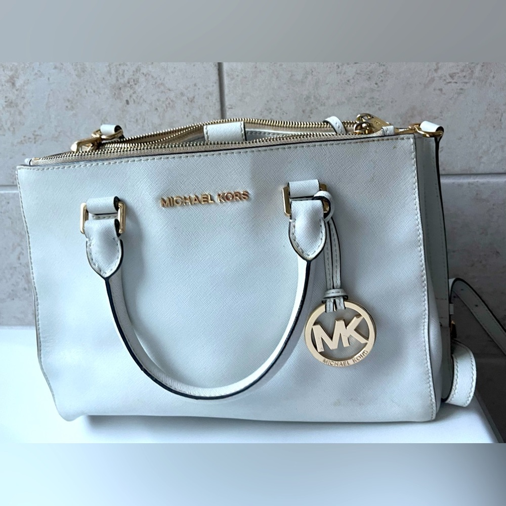 Micheal Kors Double Zip Tote Jet Set Travel Bag Medium